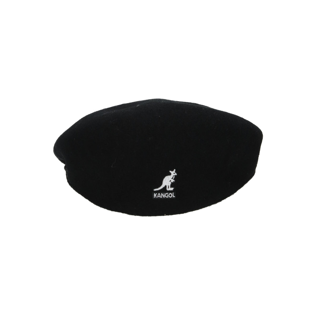504 Kangol Cap black white
