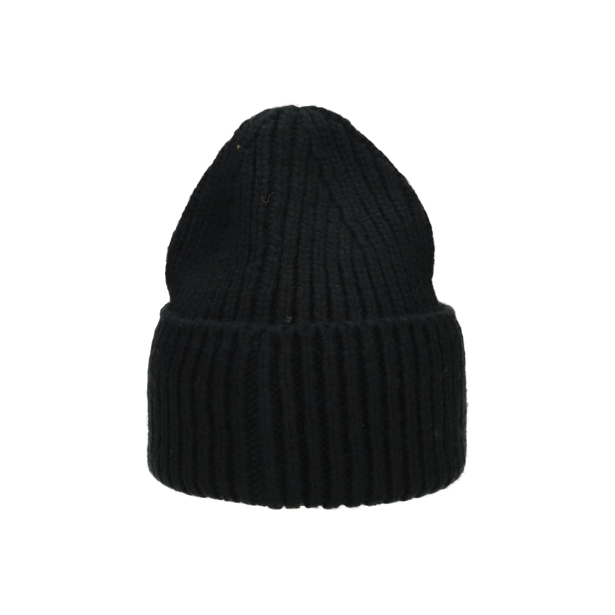 W Chunky Rib Beanie black