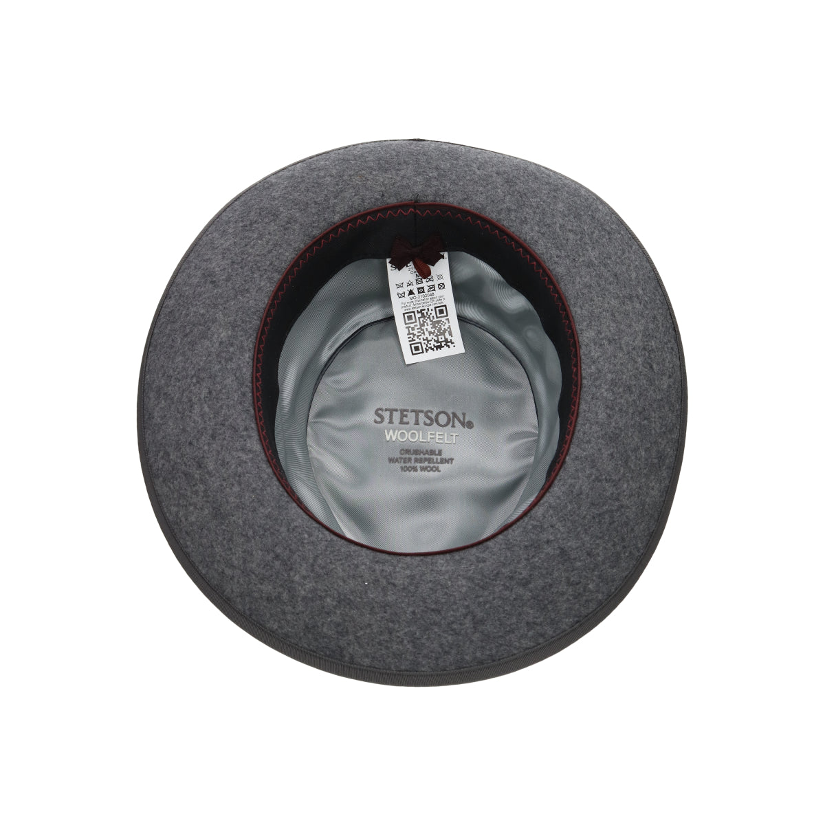 Fedora Woolfelt Mix grau