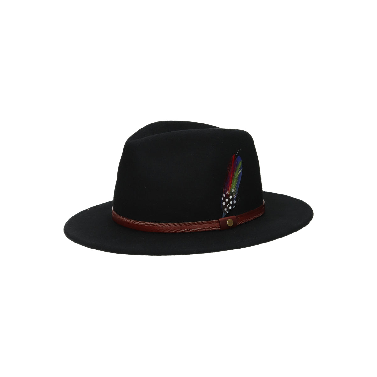 Traveller Woolfelt schwarz braun