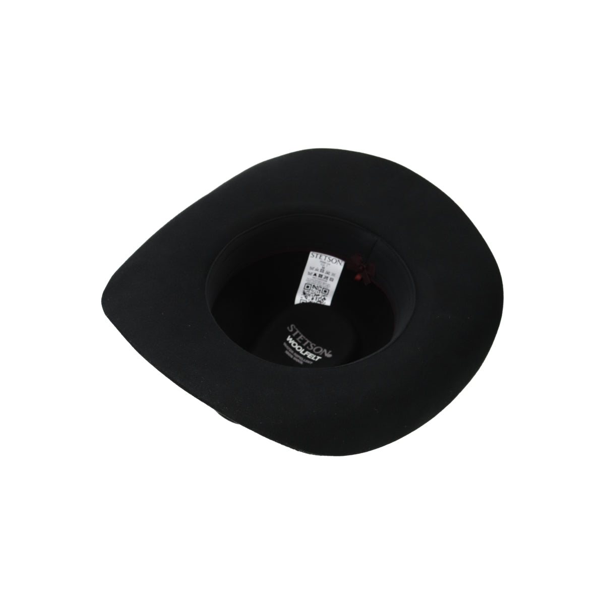 Western Woolfelt schwarz hell