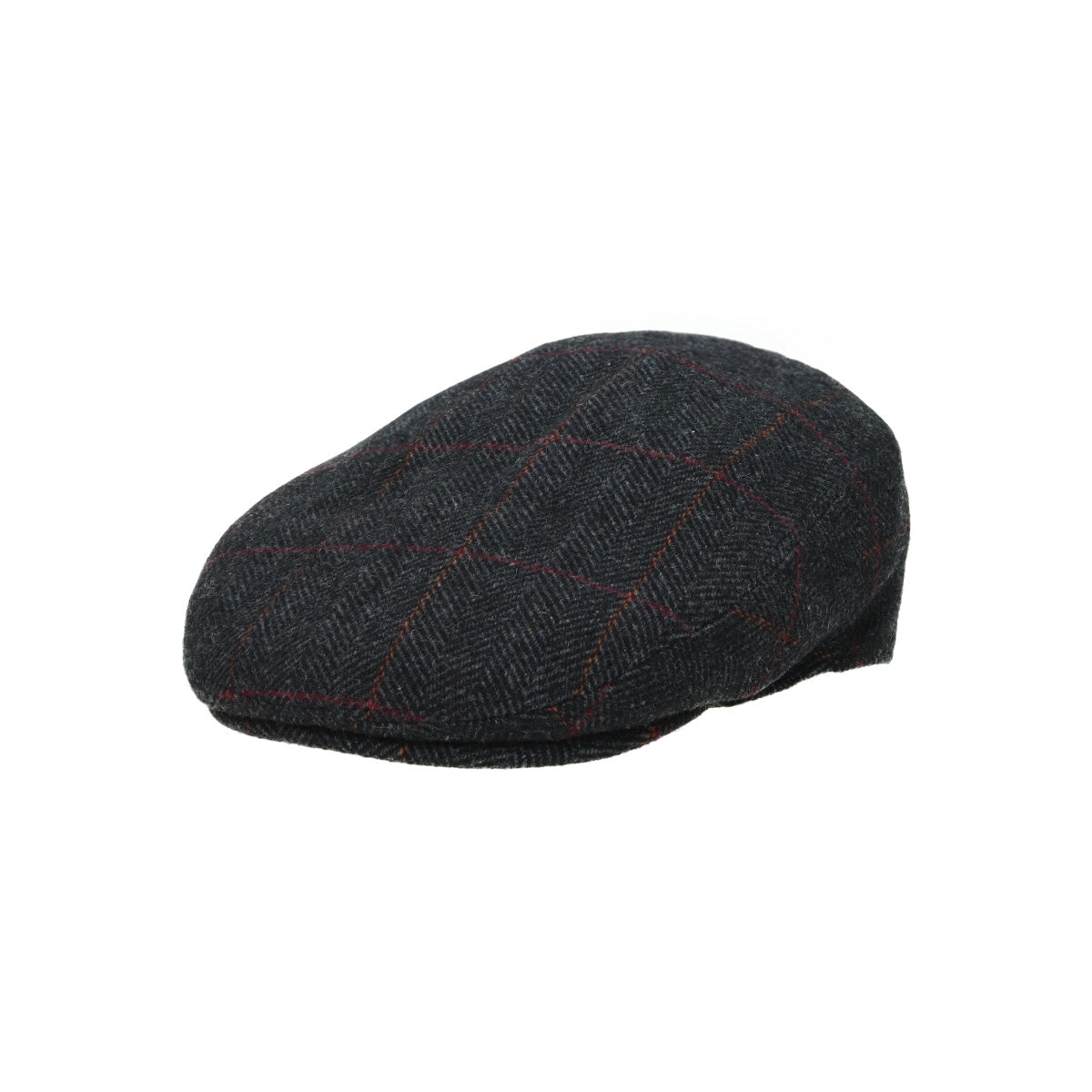Ivy Cap Wool fischgrat-grau