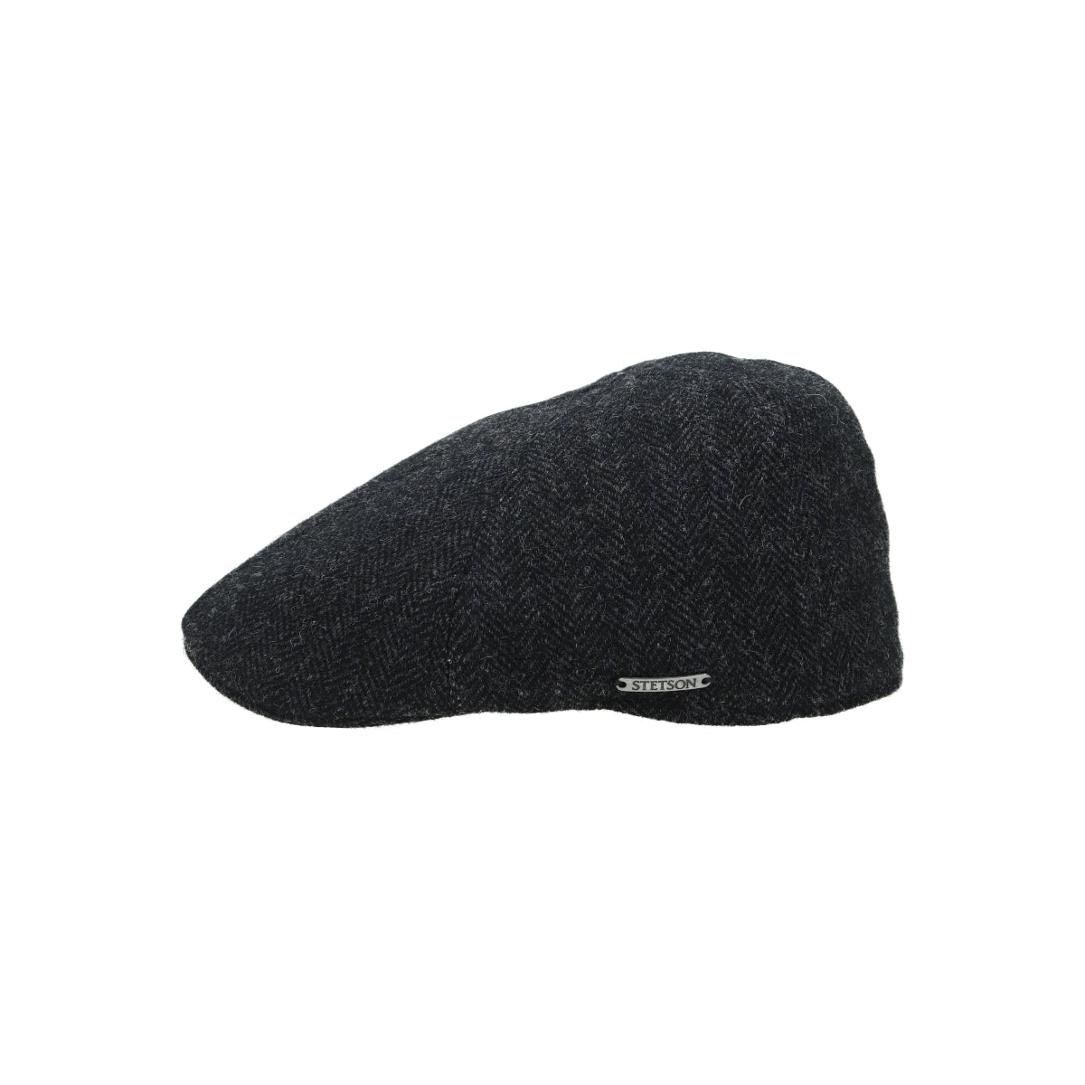 Texas Wool Herringbone fischgrat schwarz grau