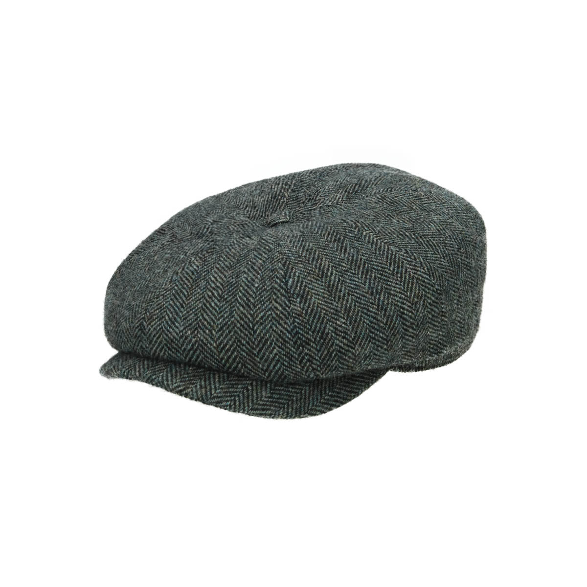 Hatteras Wool Herringbone moss green
