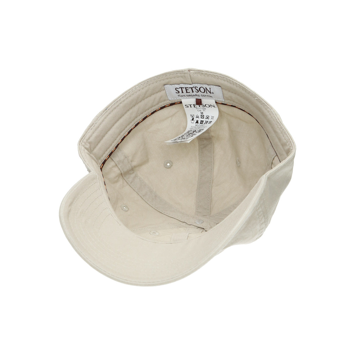 Baseball Cap Delave Organic Cotton cremebeige