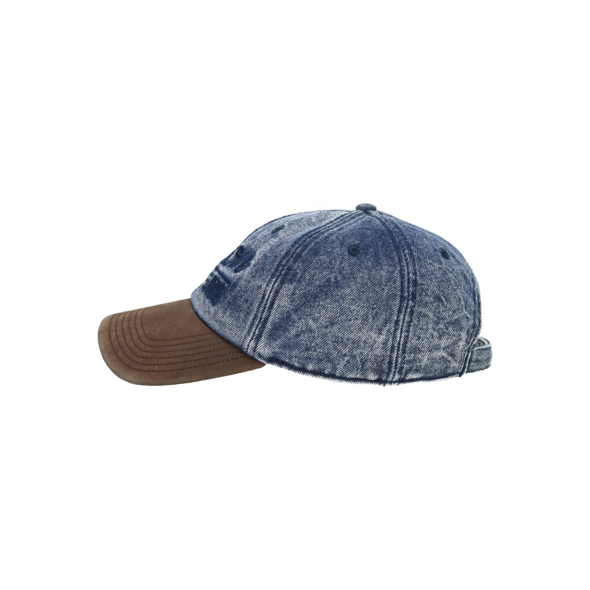 Baseball Cap Denim Vintage Distressed