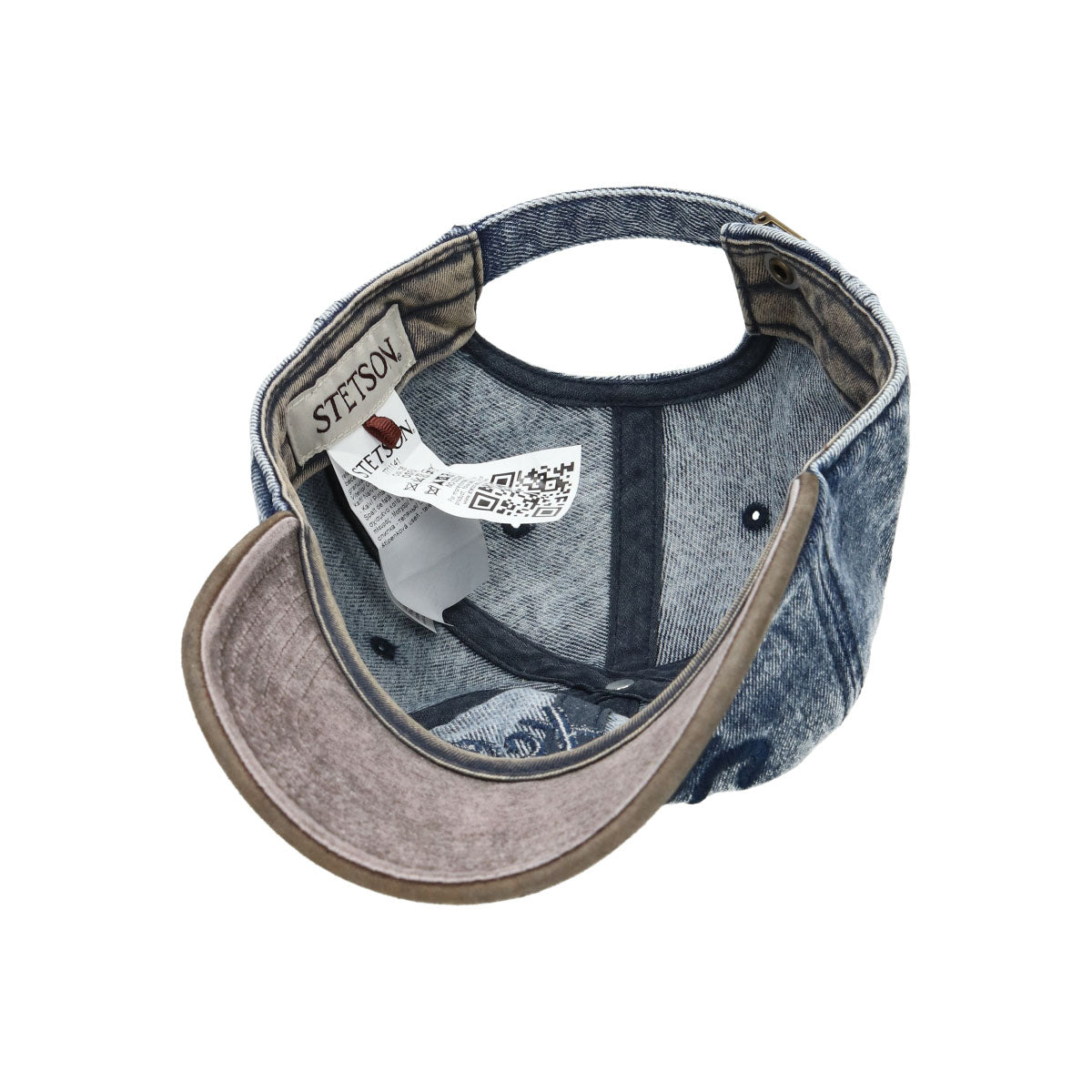 Baseball Cap Denim Vintage Distressed