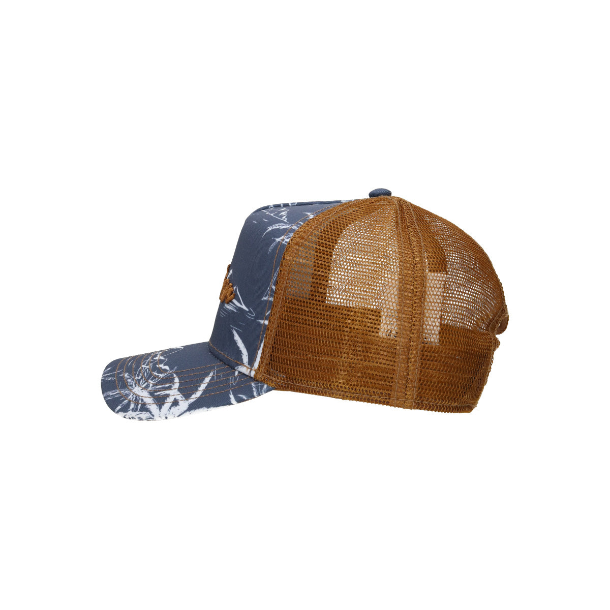 Trucker Cap Minimal Aloha Print blau