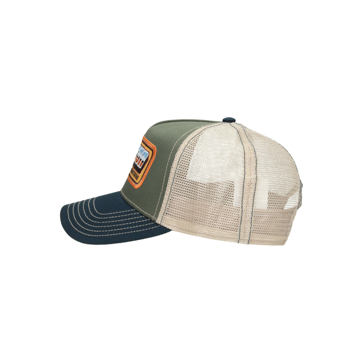 Trucker Cap Chrome blau grün