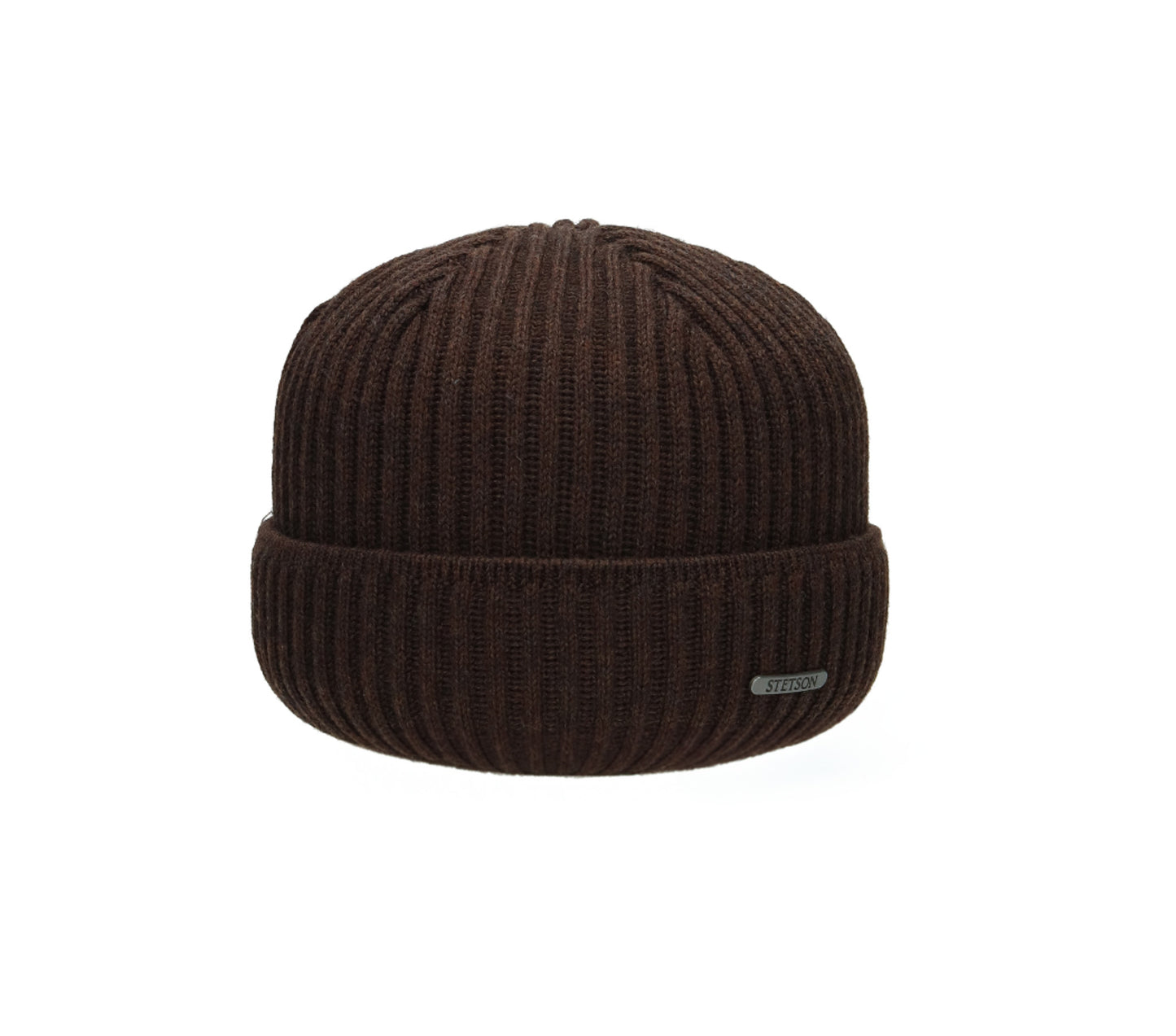 Beanie Merino braun
