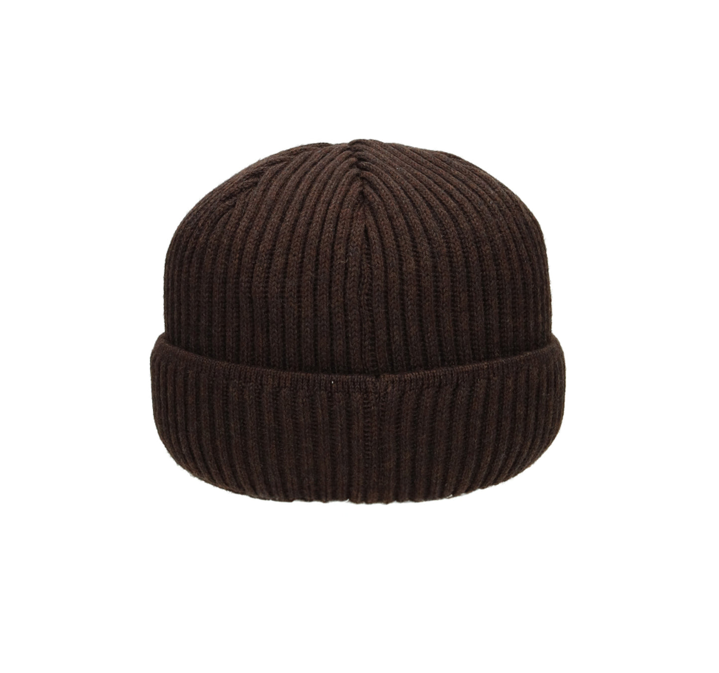 Beanie Merino braun