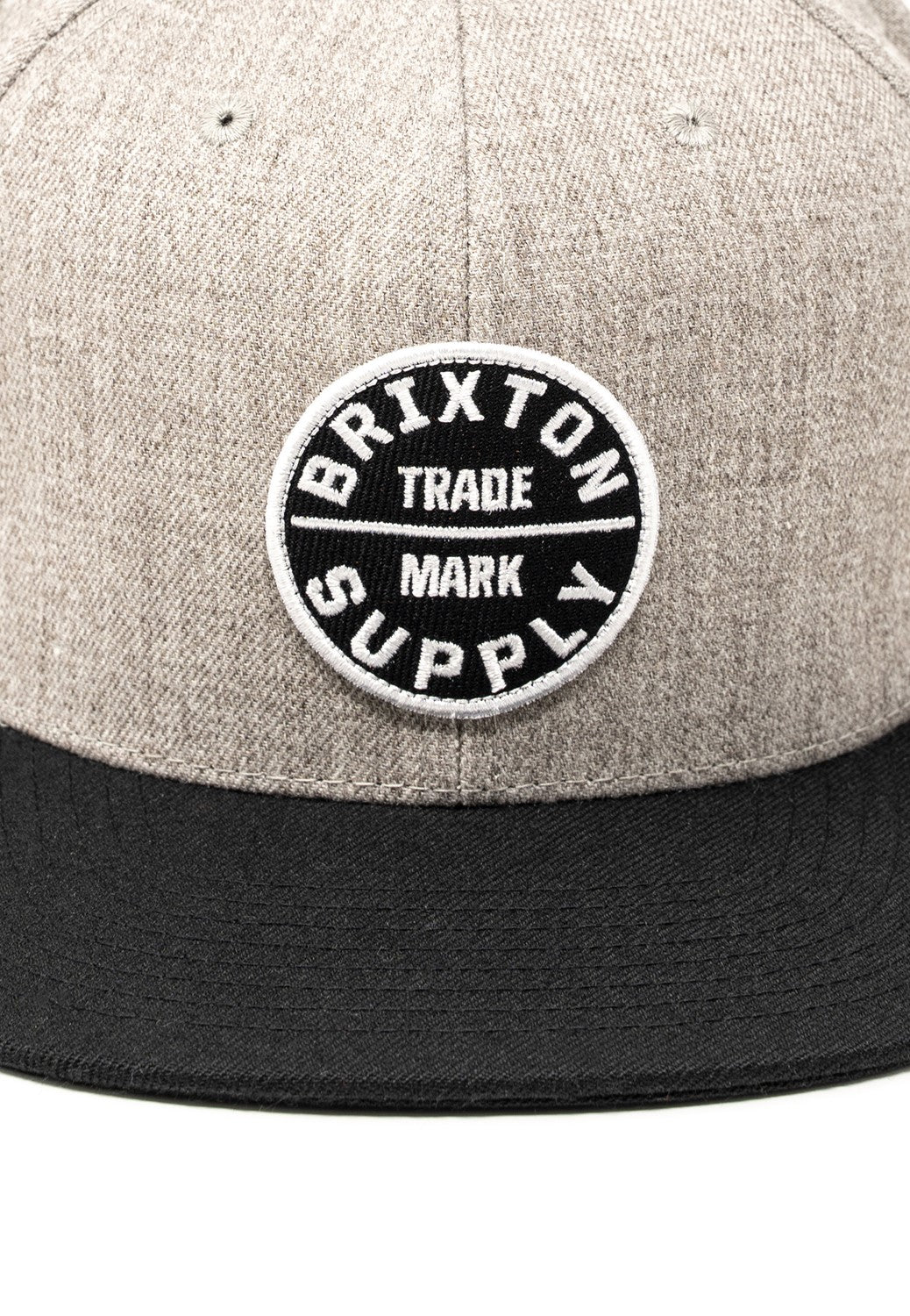 Oath III Snapback light heather grey/black grau schwarz