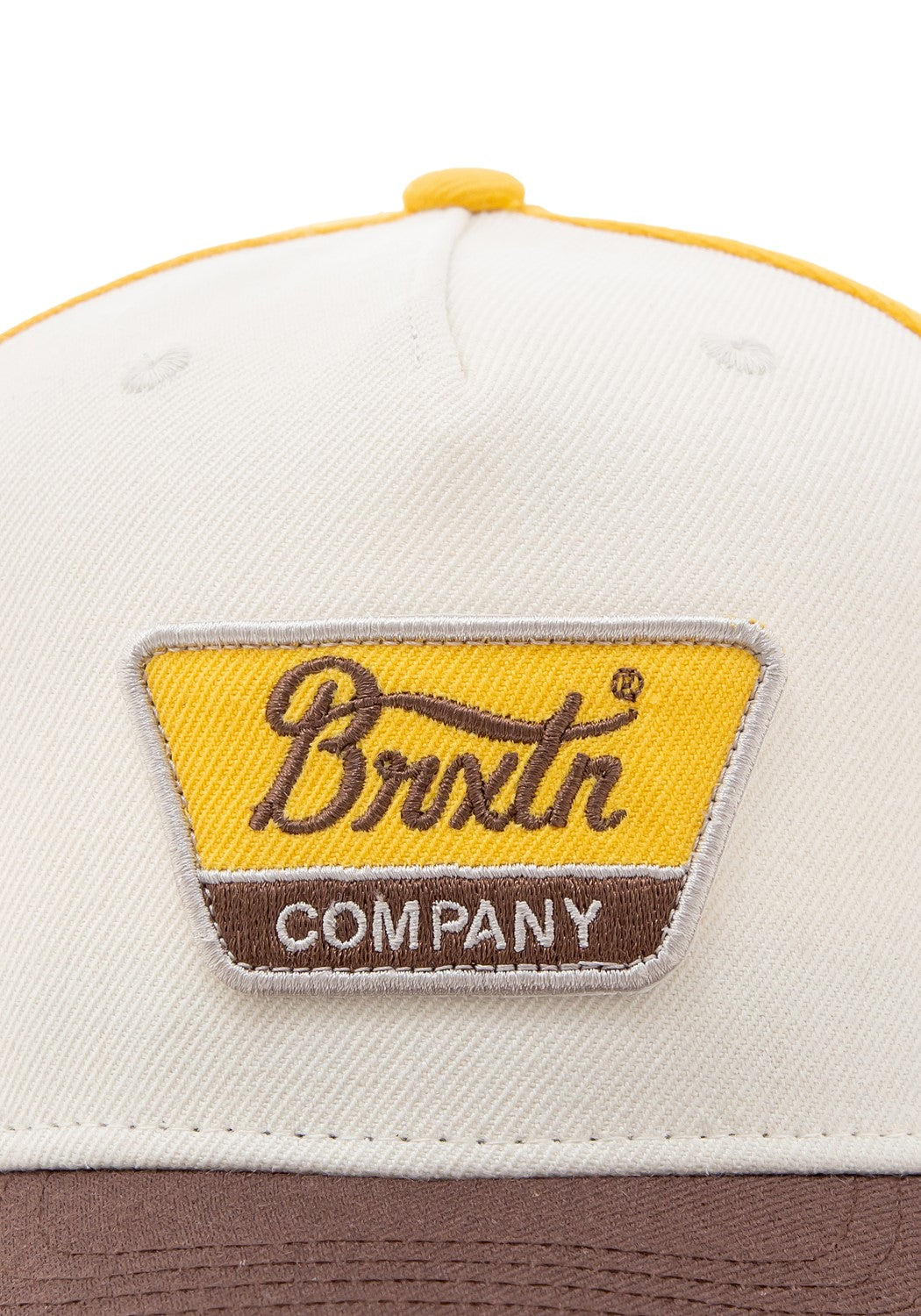 Linwood C MP Snapback golden glow/off white weiß braun gelb