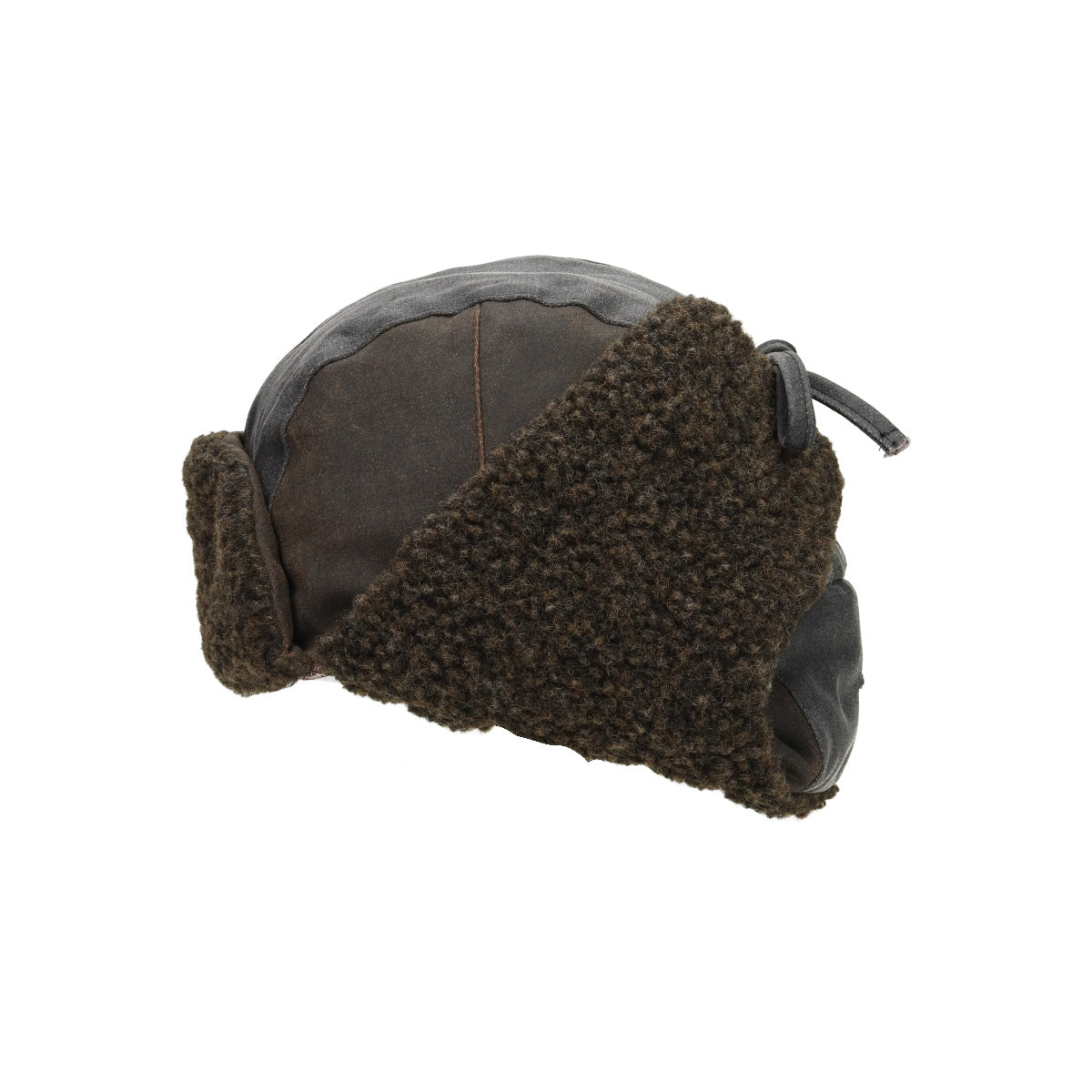 Bomber Cap CO/PES schwarz/braun