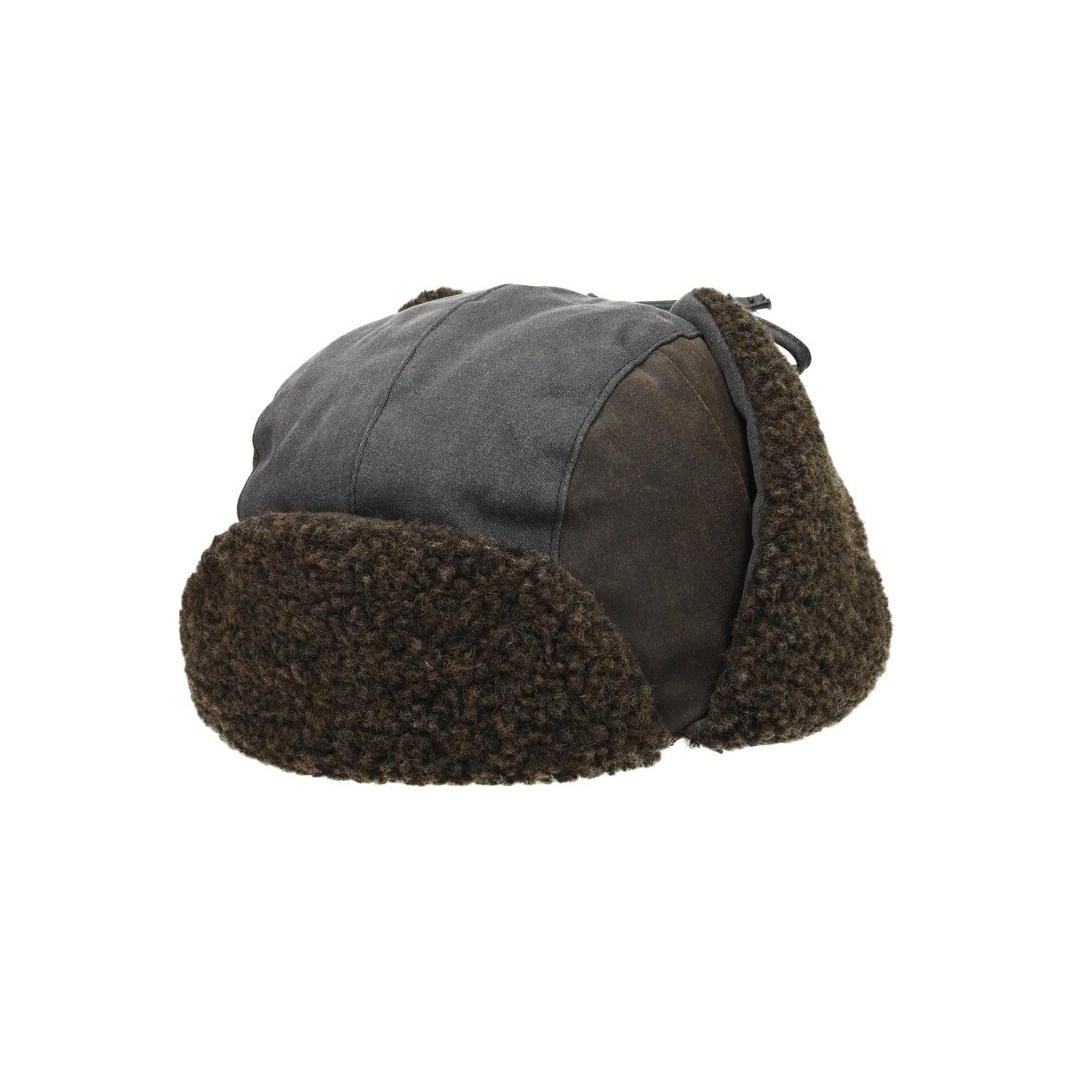 Bomber Cap CO/PES schwarz/braun