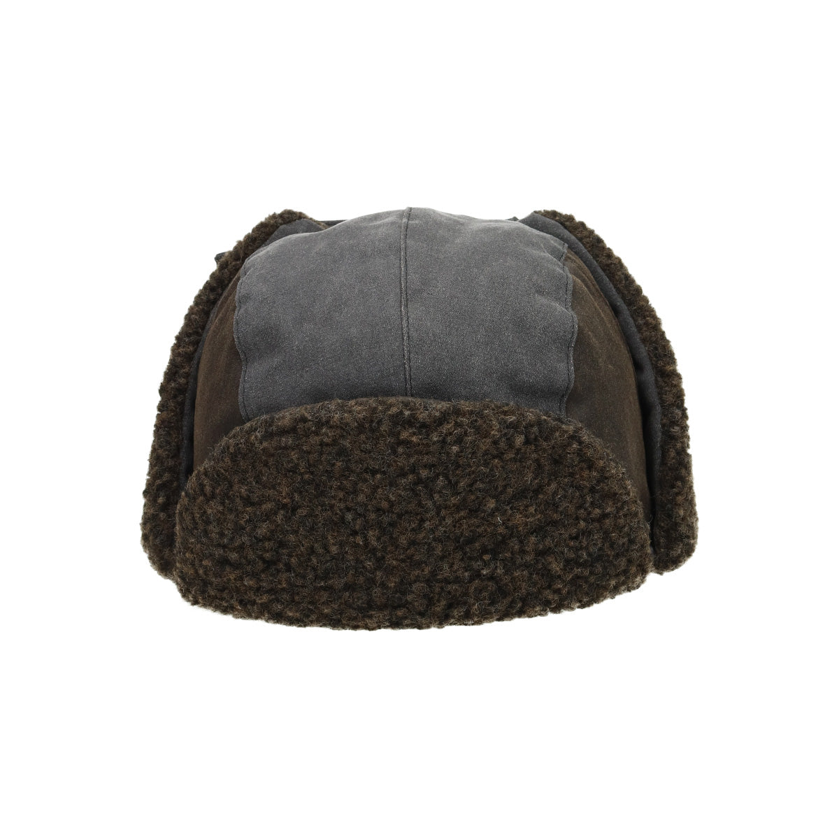 Bomber Cap CO/PES schwarz/braun