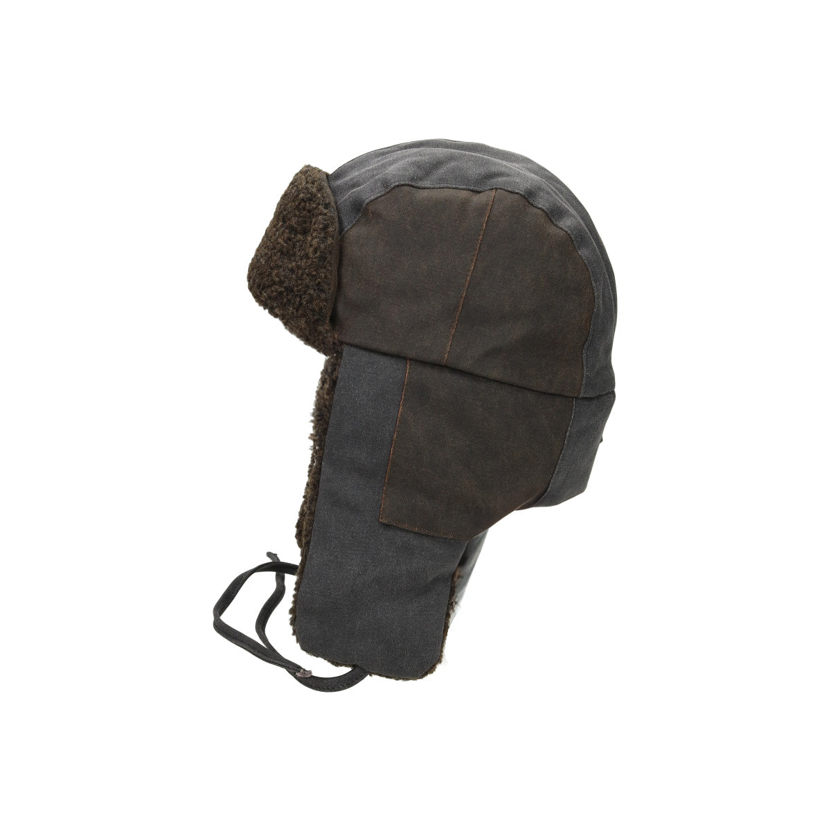 Bomber Cap CO/PES schwarz/braun