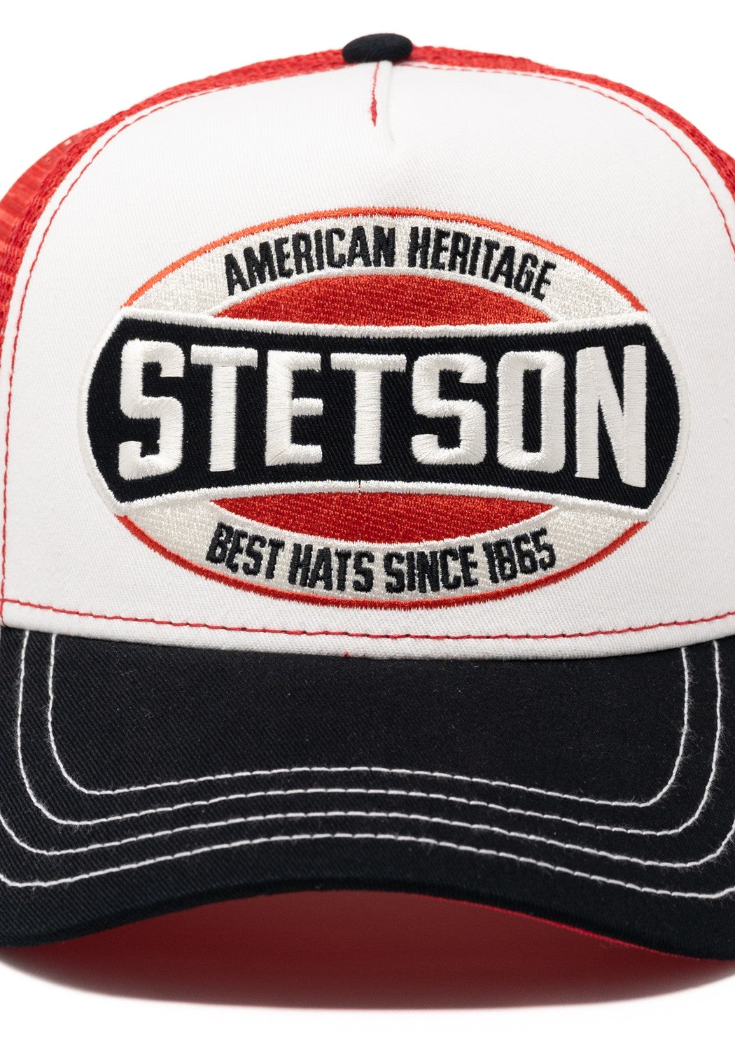 Trucker Cap American Heritage black red white