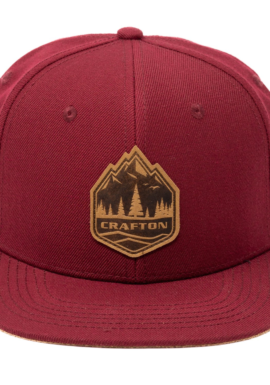 Crafton BIG MOUNTAIN snapback cap red