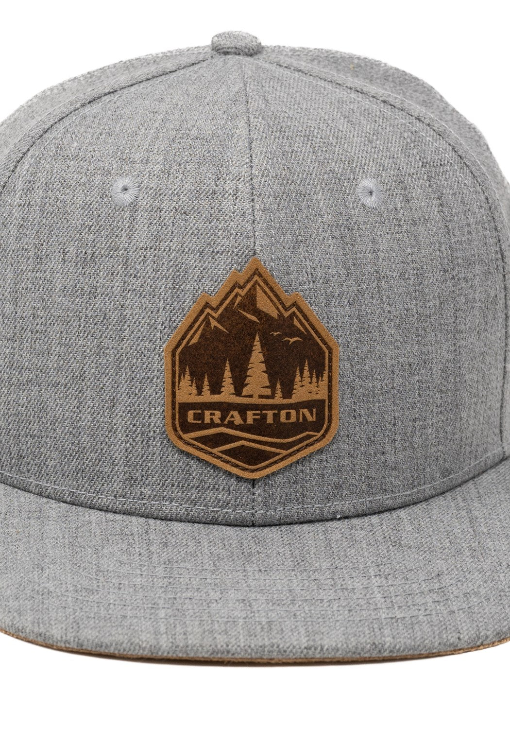 CRBIG MOUNTAIN Snapback Cap lt.ht gray