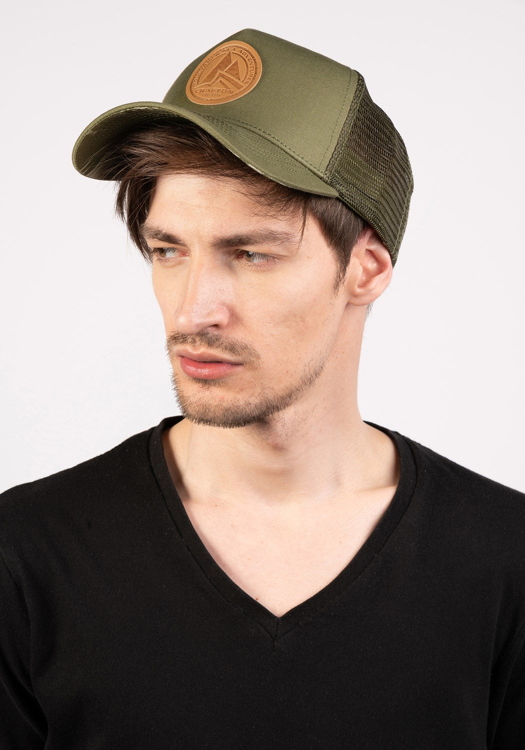 CRCLASSIC LOGO Trucker Cap olive