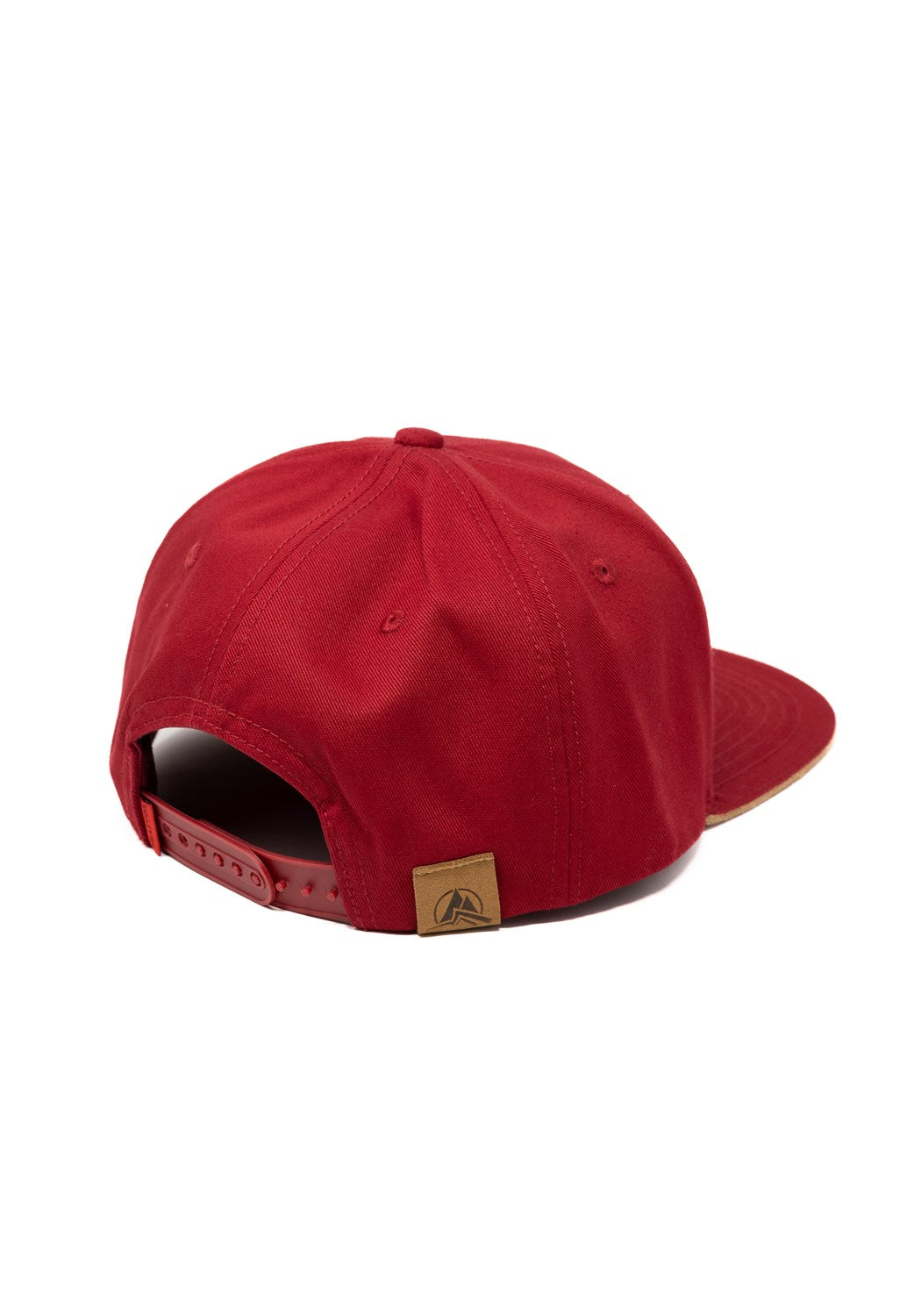 CRSCRIPT Snapback Cap burgundy
