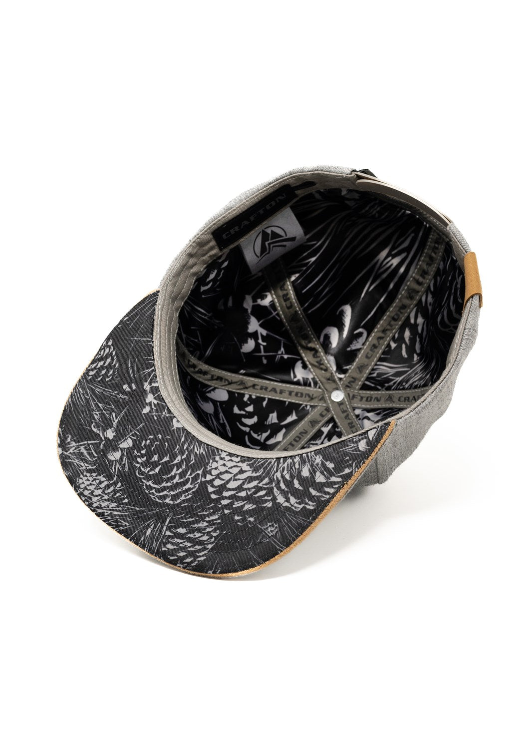 CRSCRIPT Snapback Cap lt.gray