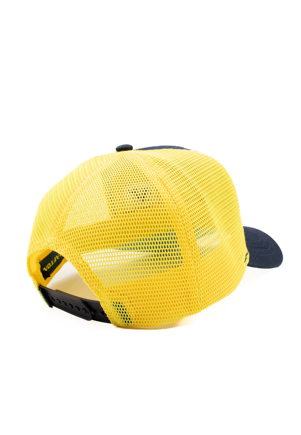 Shark Food Trucker Cap navy yellow