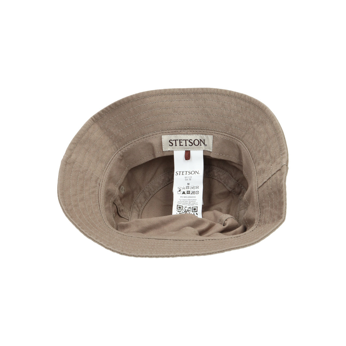 Bucket cotton twill dark gray
