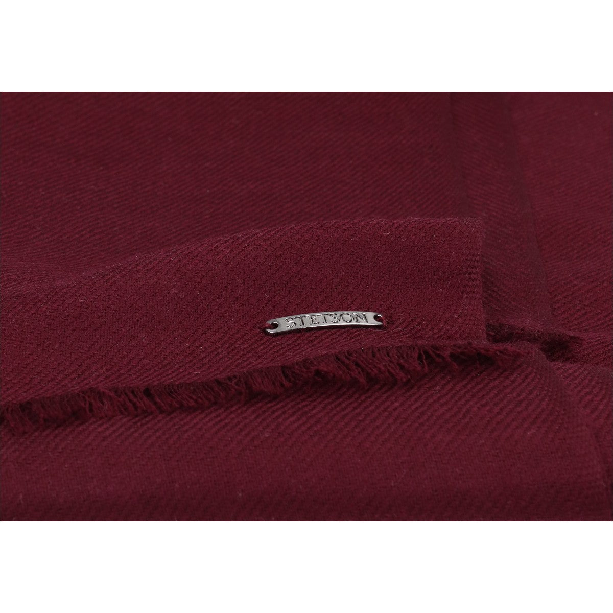 Scarf Wool bordeaux red