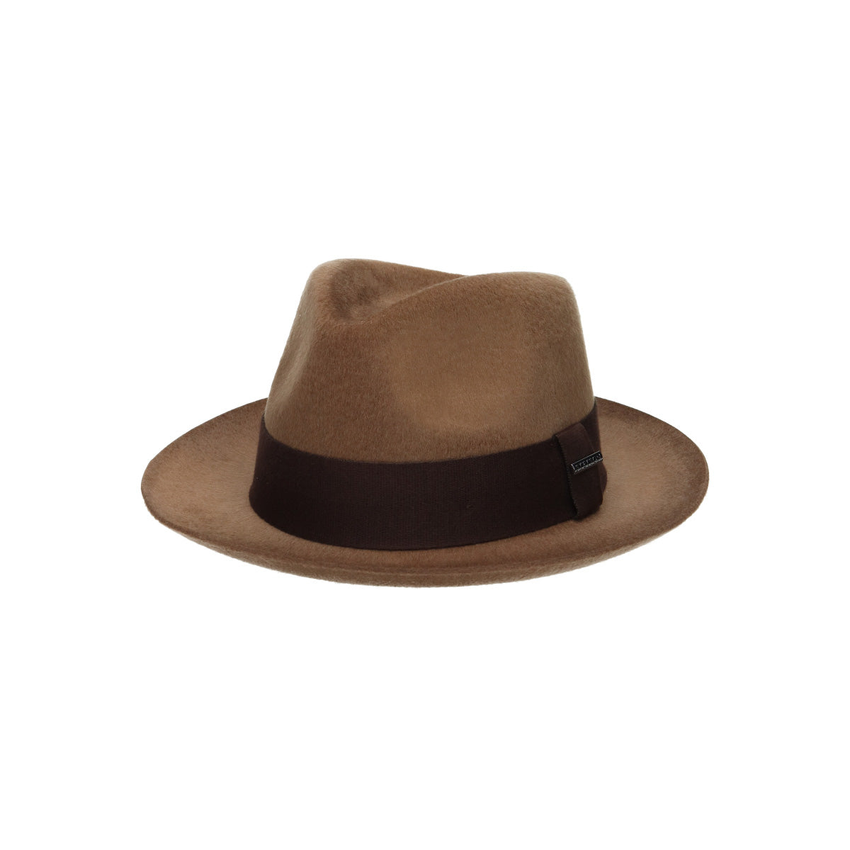 Fedora Woolfelt Suede light brown