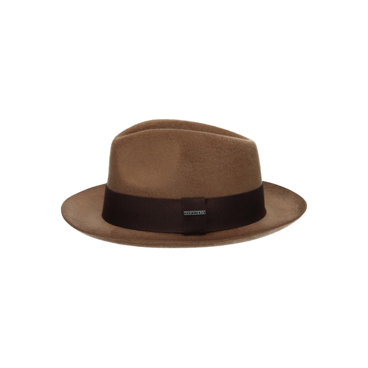 Fedora Woolfelt Suede light brown