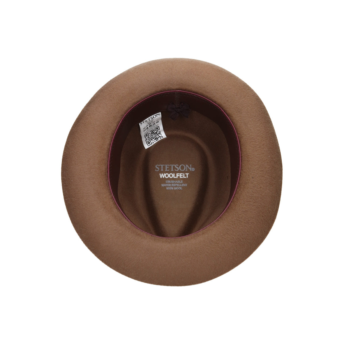 Fedora Woolfelt Suede light brown
