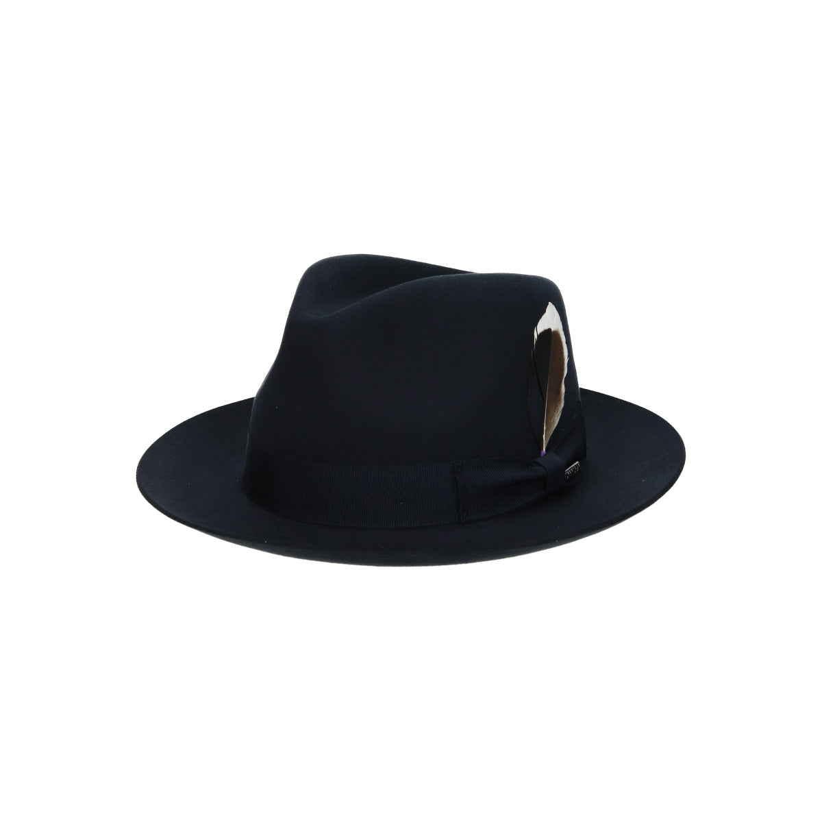 Fedora Woolfelt/Cashmere navy blue