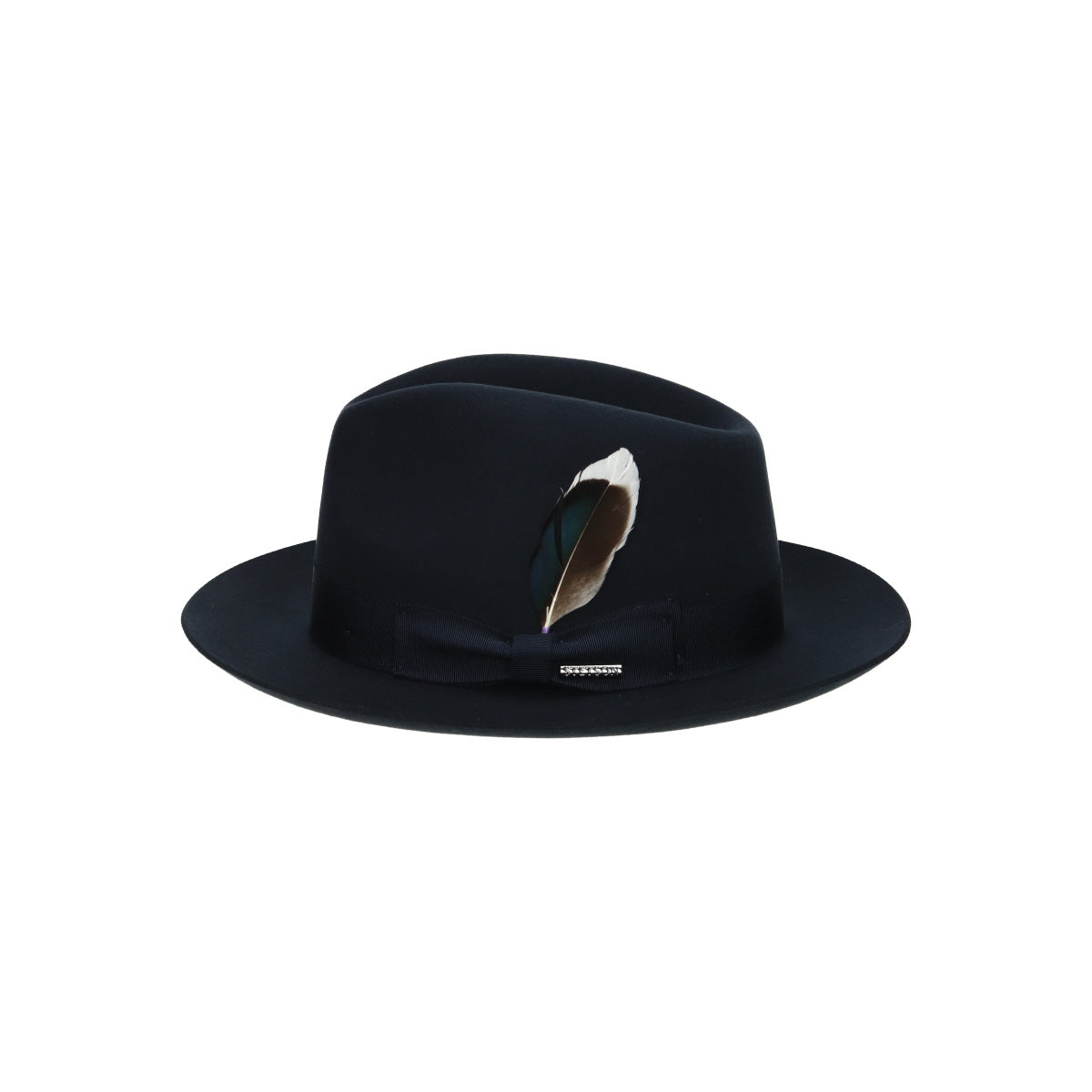 Fedora Woolfelt/Cashmere navy blue