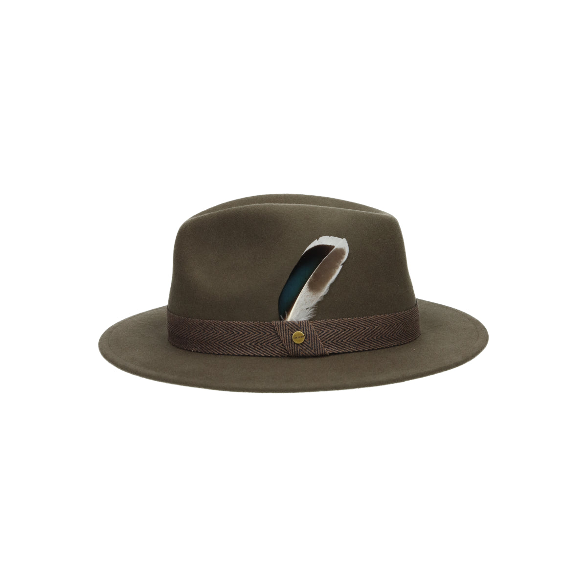 Traveler Woolfelt olive brown