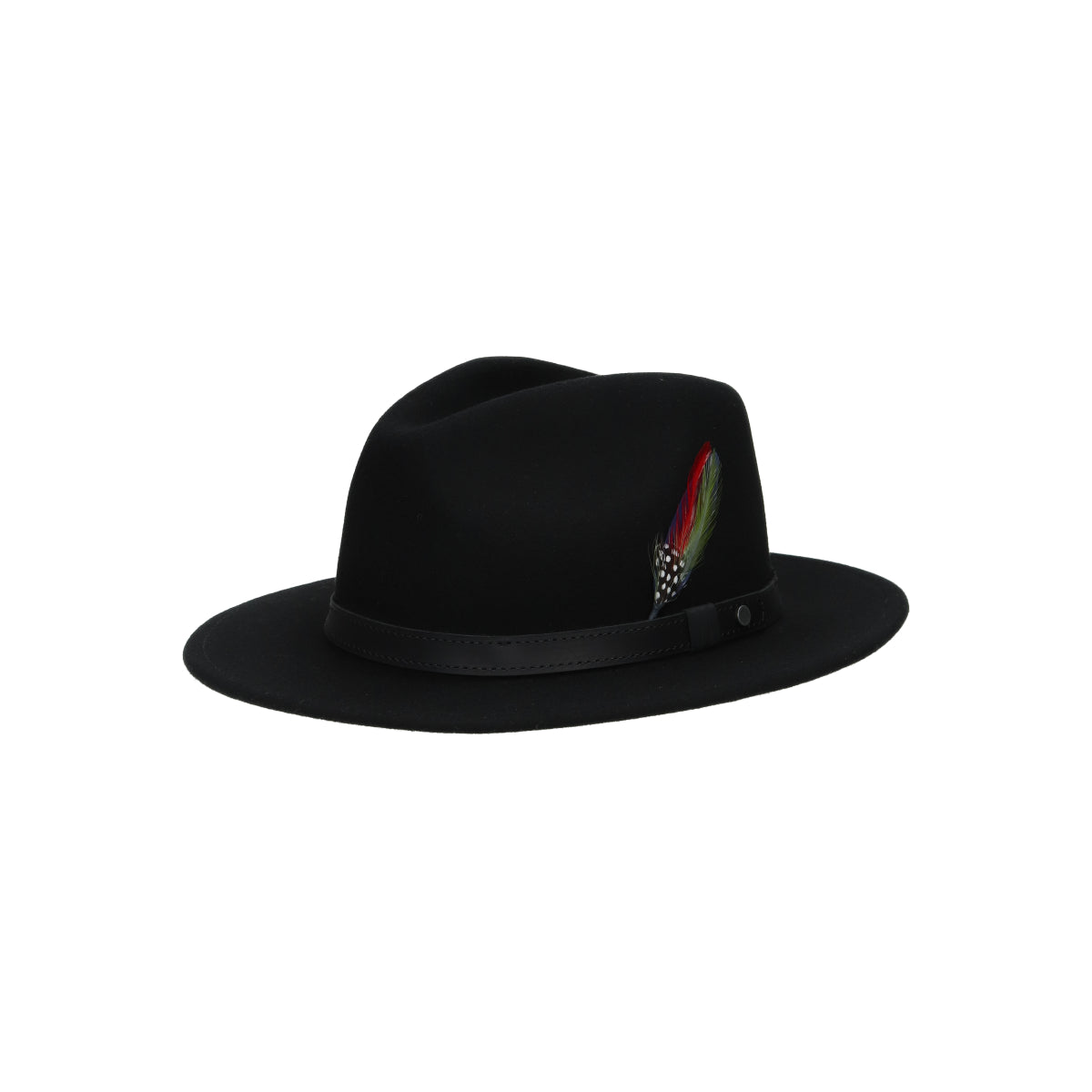 Traveler Woolfelt black matt