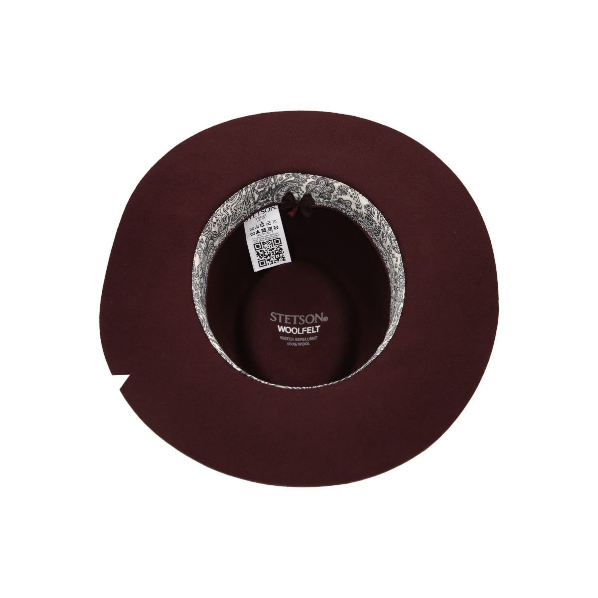 Outdoor Woolfelt bordeaux red