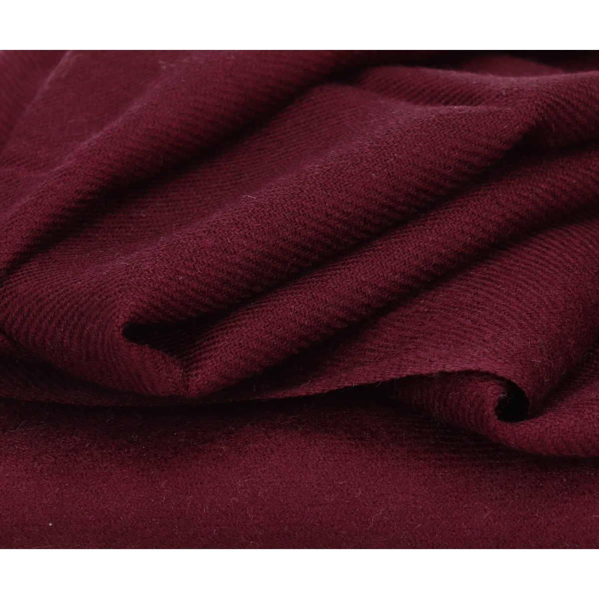 Scarf Wool bordeaux red