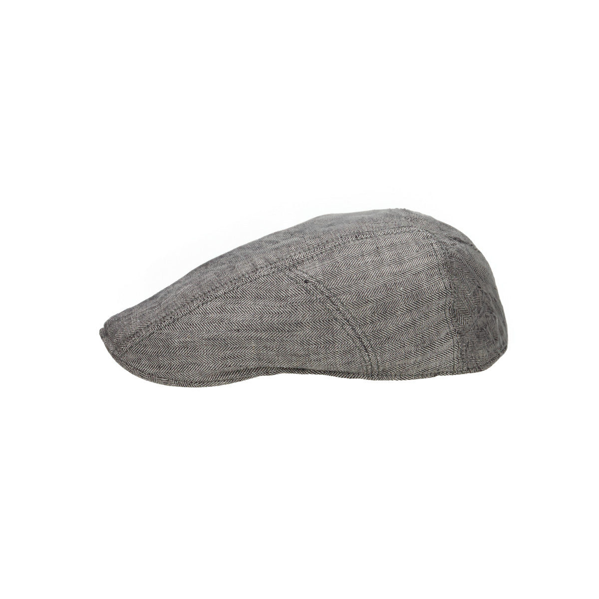 Ivy Cap Linen herringbone gray beige