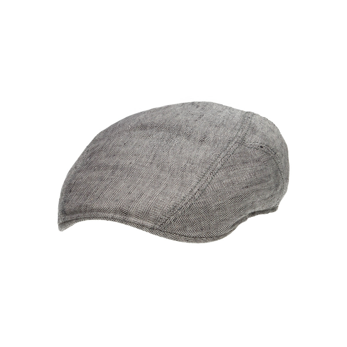 Ivy Cap Linen herringbone gray beige
