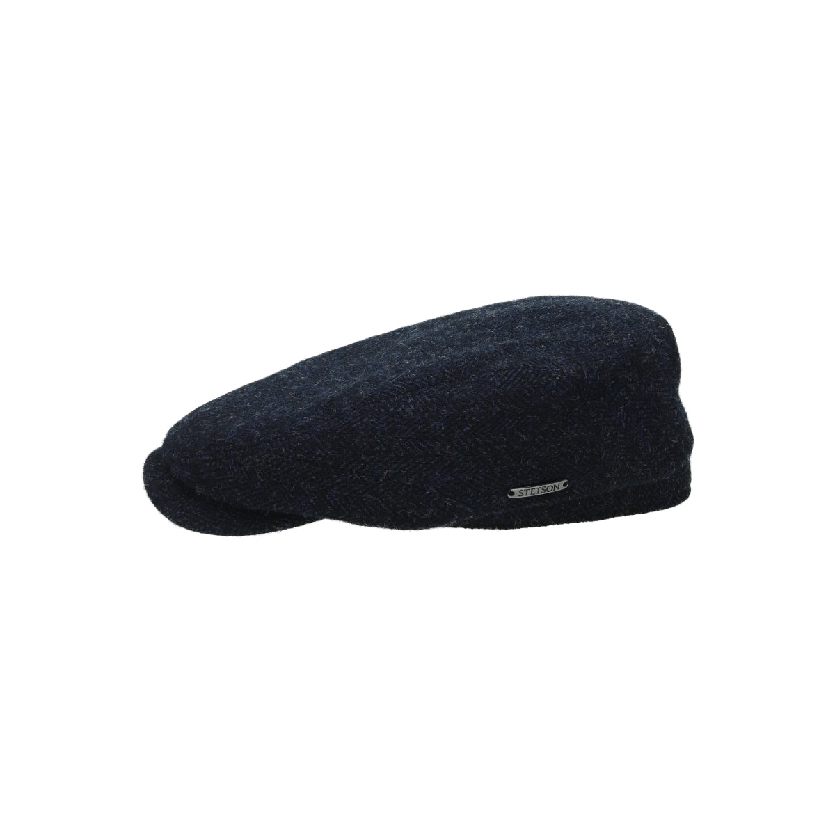 Driver Cap Wool Herringbone dark blue