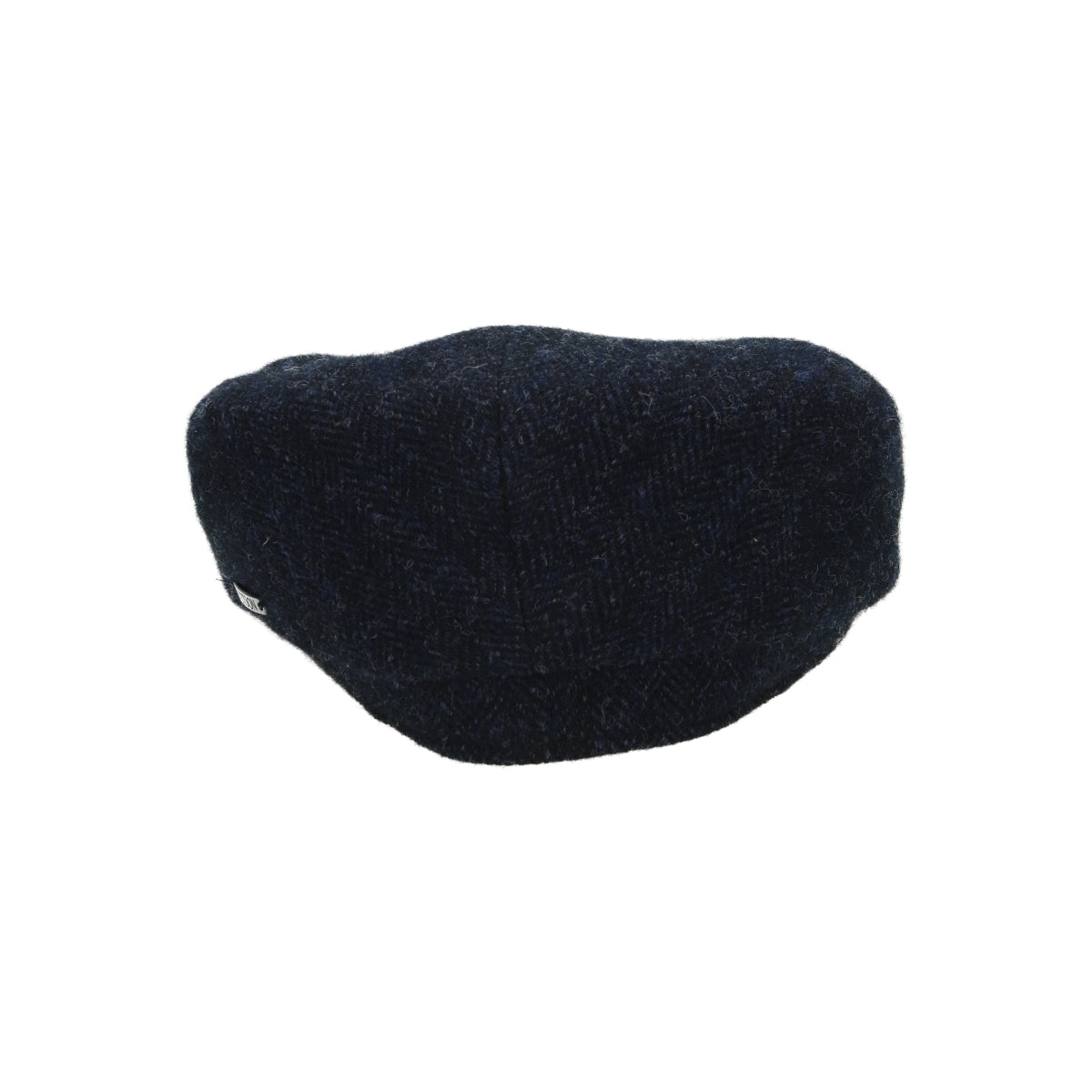 Driver Cap Wool Herringbone dark blue
