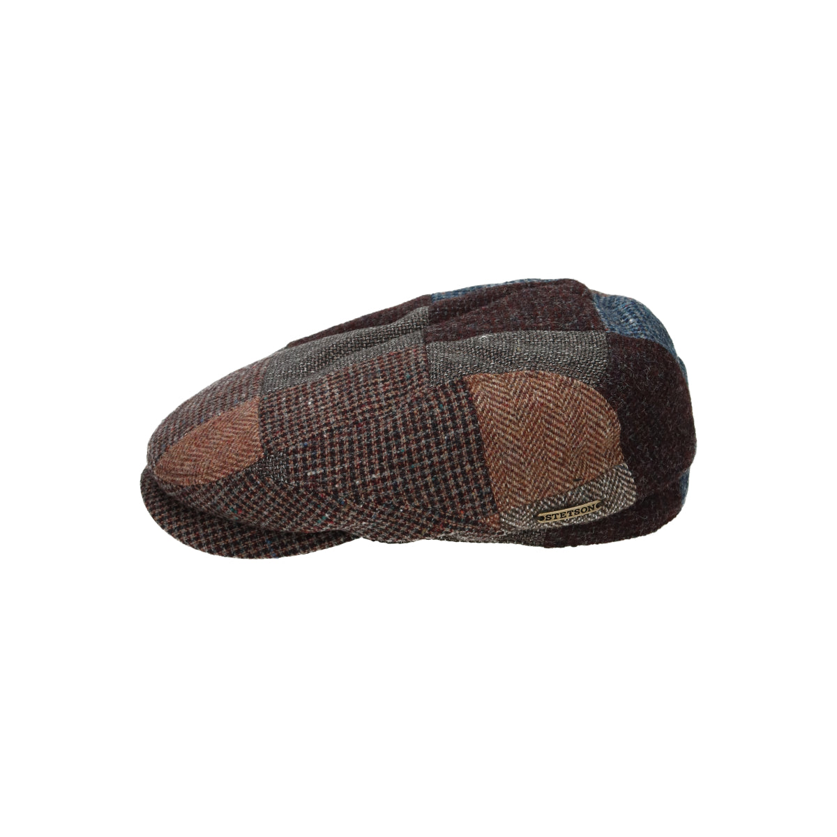 Driver Cap Patchwork brown