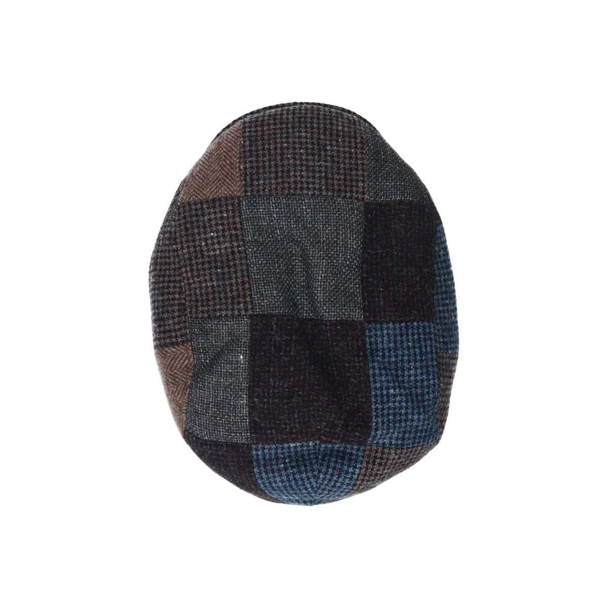 Driver Cap Patchwork brown