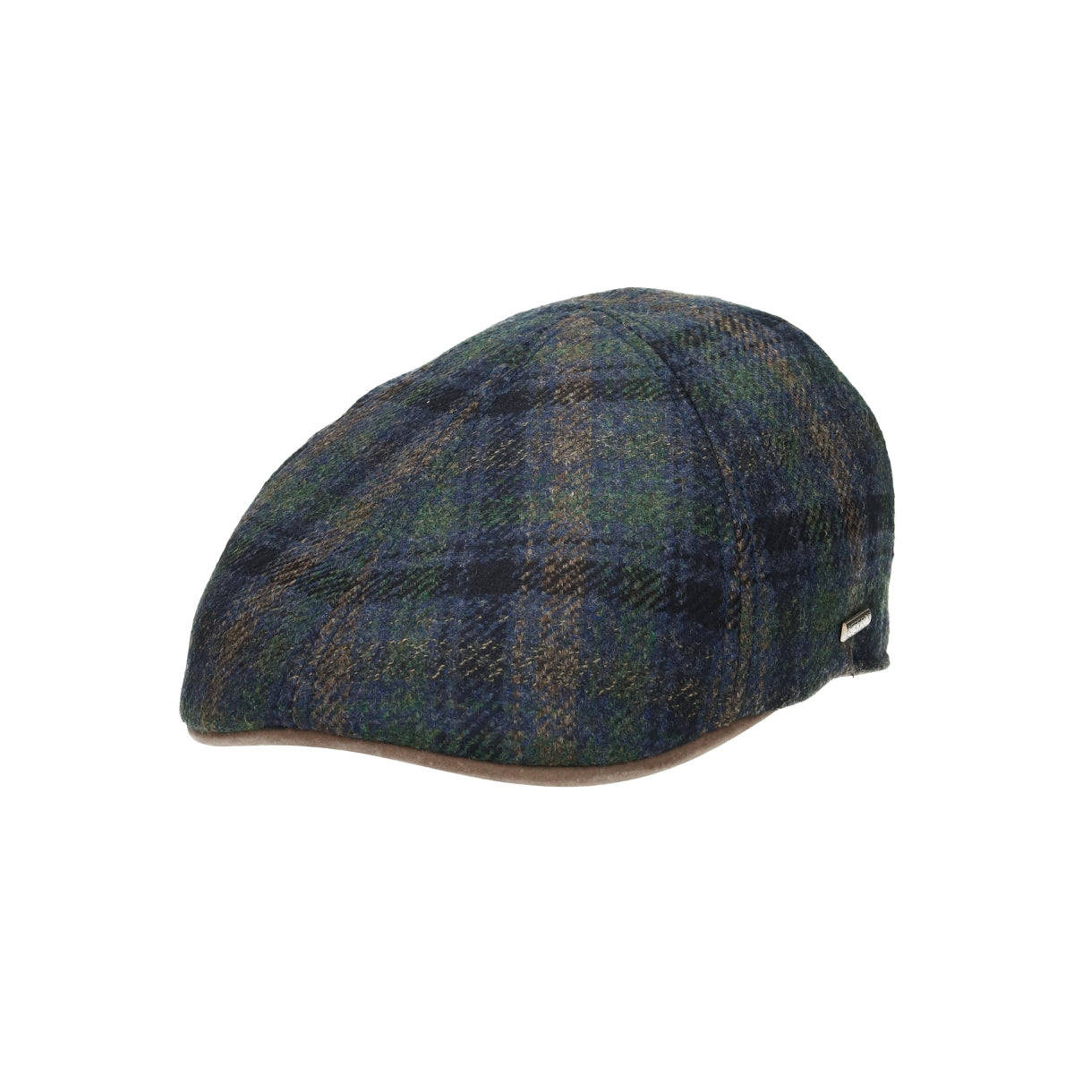 Texas Wool/Cashmere plaid blue