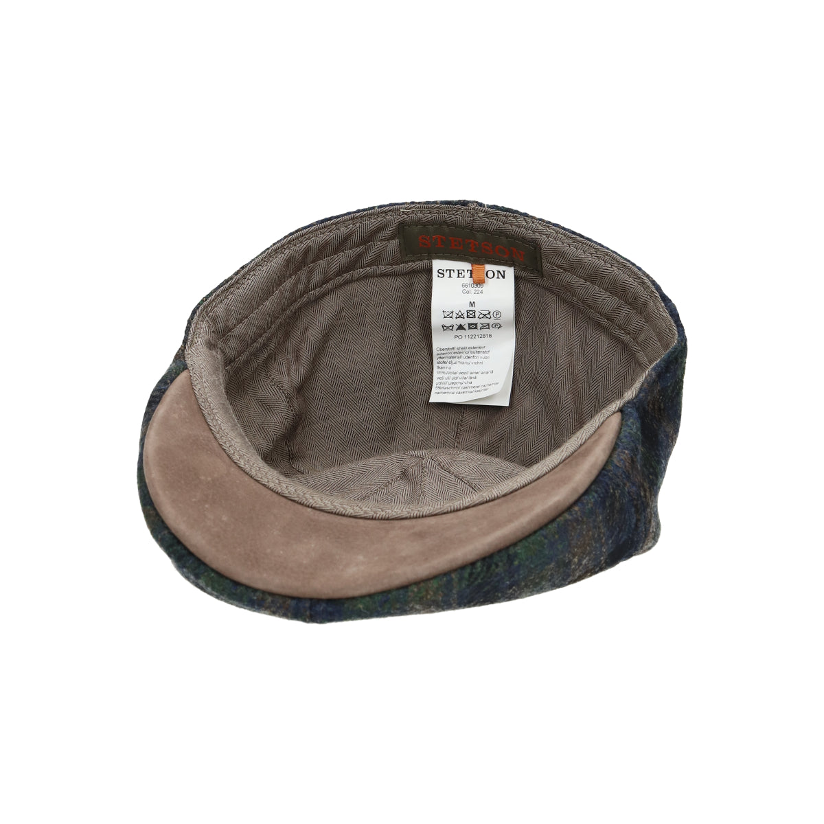 Texas Wool/Cashmere plaid blue