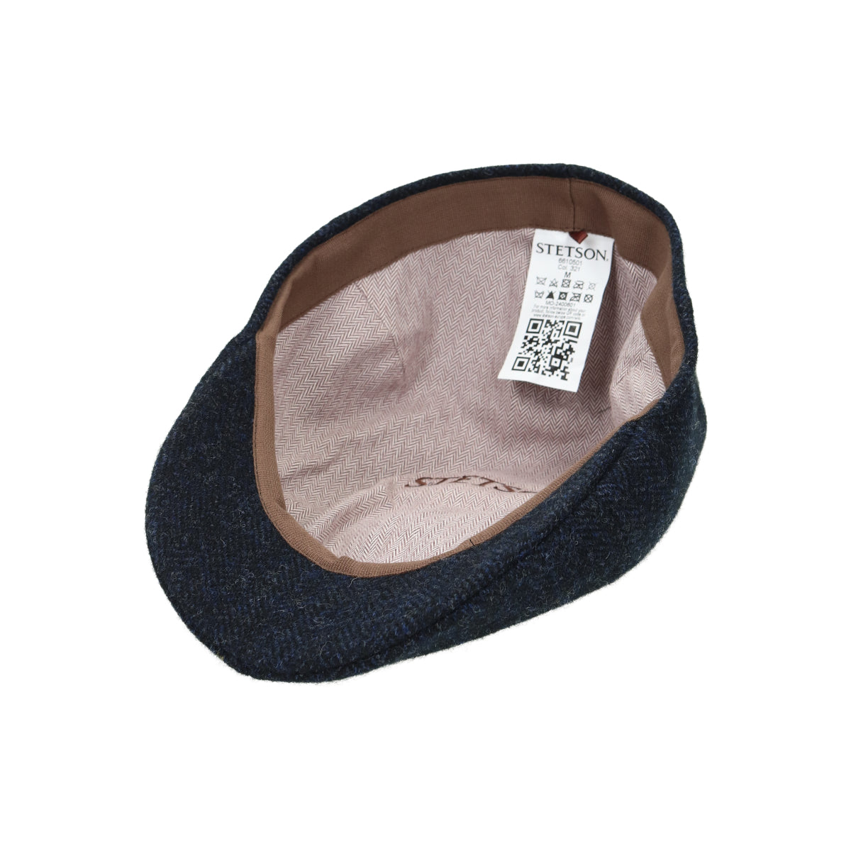 Texas Wool Herringbone dark blue
