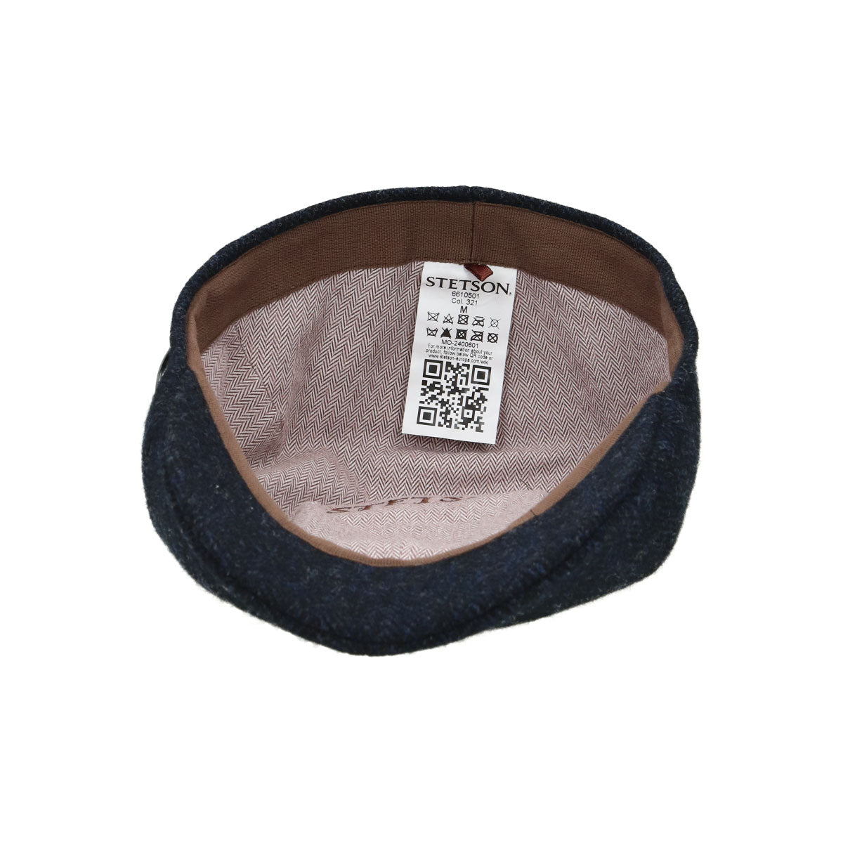 Texas Wool Herringbone dark blue