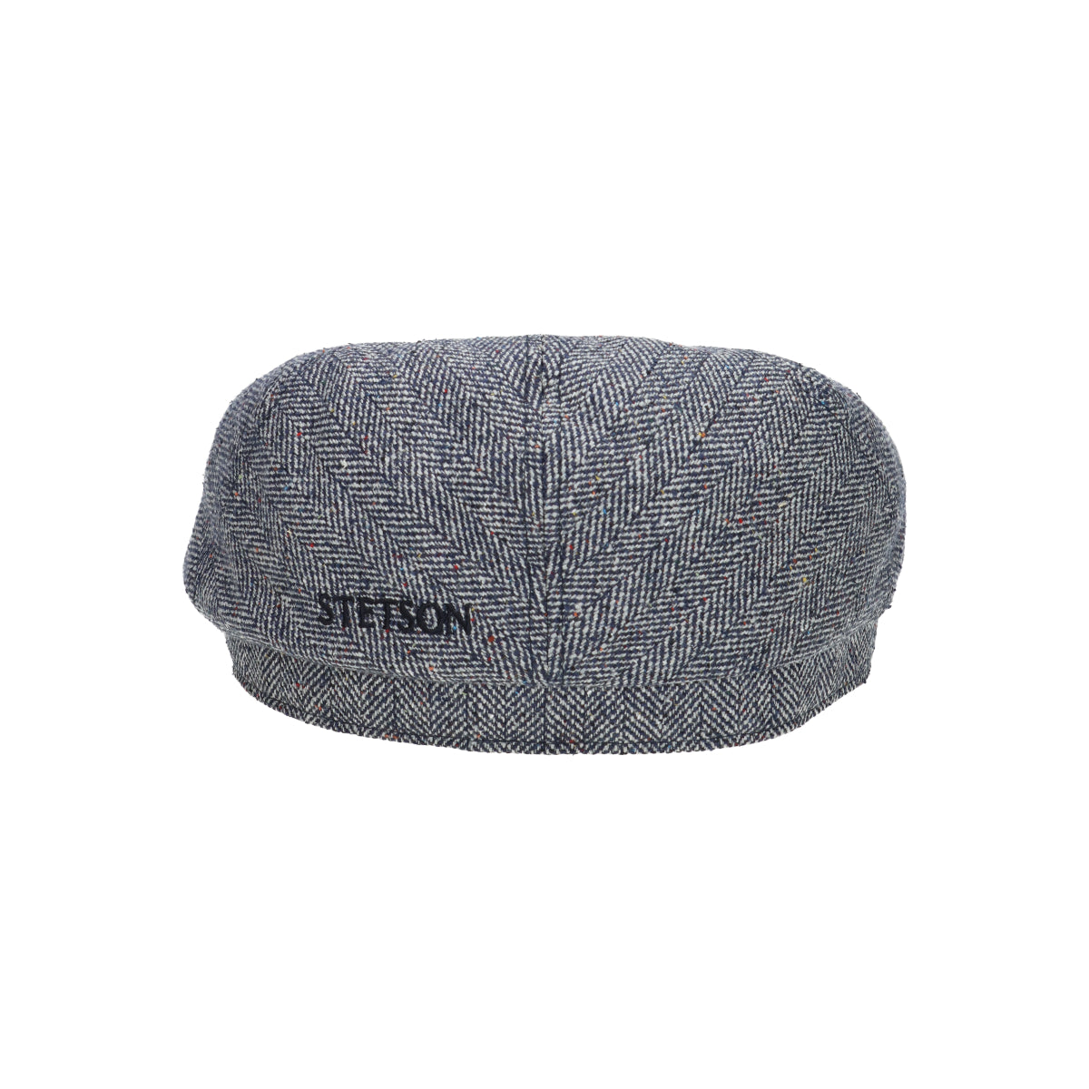 6-Panel Cap Silk herringbone gray
